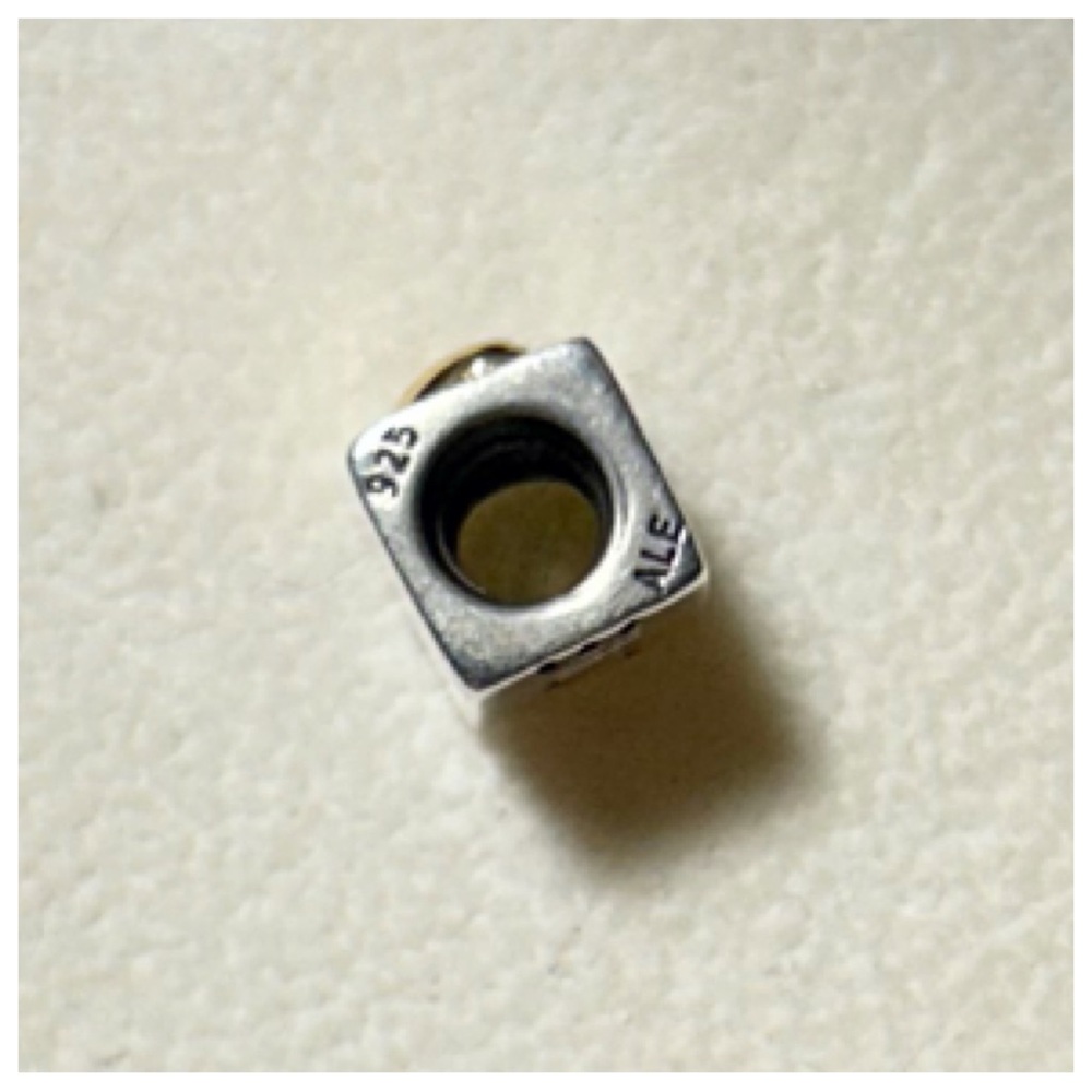 Retired PANDORA I 🖤 You Box Charm | 14k 925 ALE #790200 - Picture 5 of 5